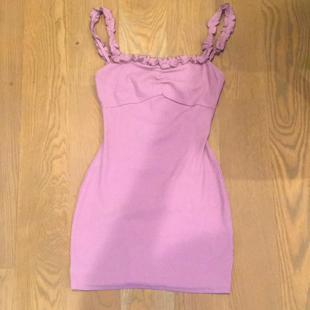 Lavender Mini Dress